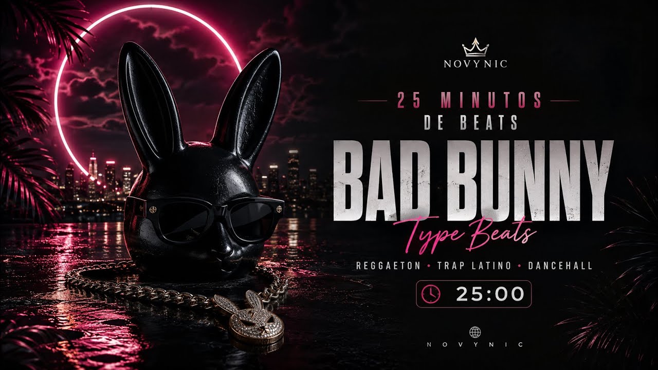 Bad Bunny Type Beats Mix - 25 Minutes - Afro X Reggaeton X Trap - Instrumentals 2026