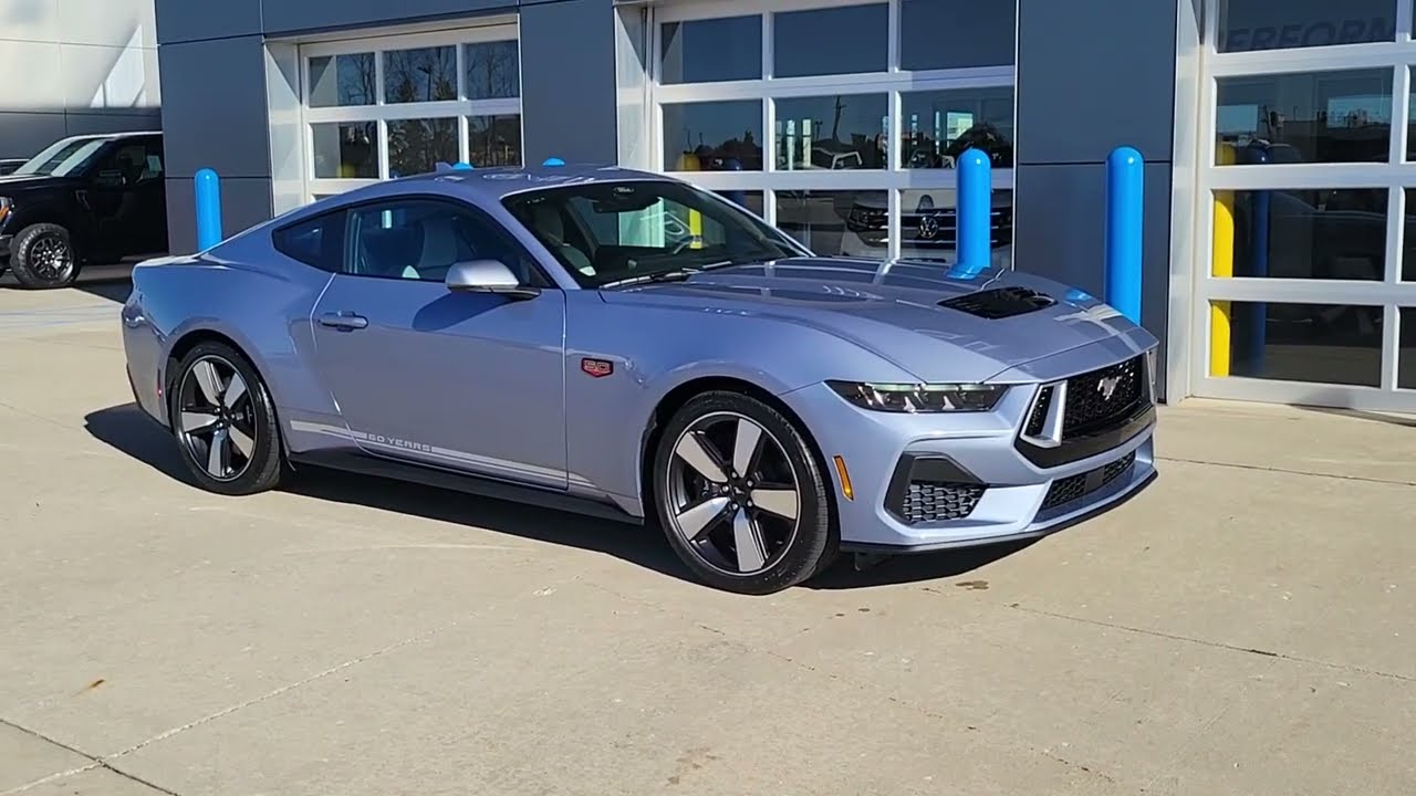 2025 60th Anniversary Mustang in Brittany blue!