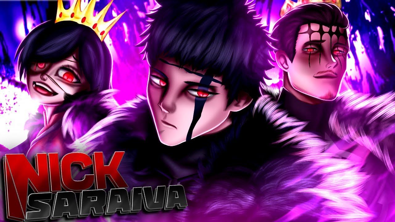 ♠️ Nova Nação | Tríade Negra - (Black Clover) | NICK SARAIVA