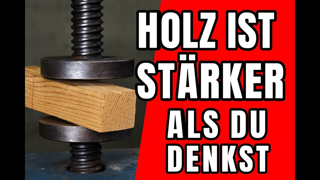 Holz ist stärker als du denkst – Mechanische Eigenschaften einfach erklärt!