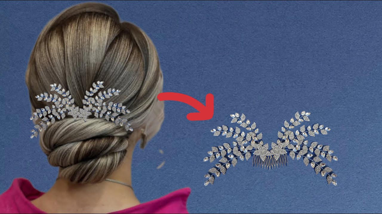 DIY Luxury Crystal Hair Comb | Elegant Bridal Hairpiece Tutorial for At-Home Crafting & Income