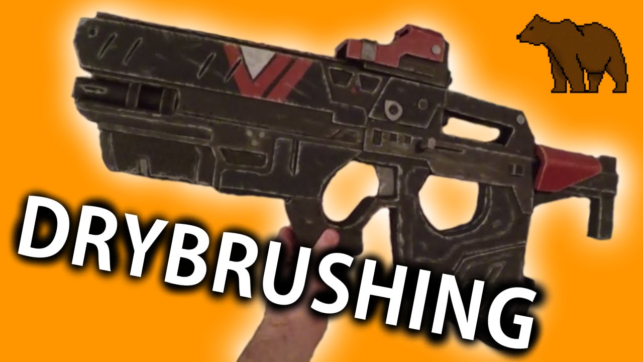 Drybrushing Tutorial - How To Make Your Props Awesome