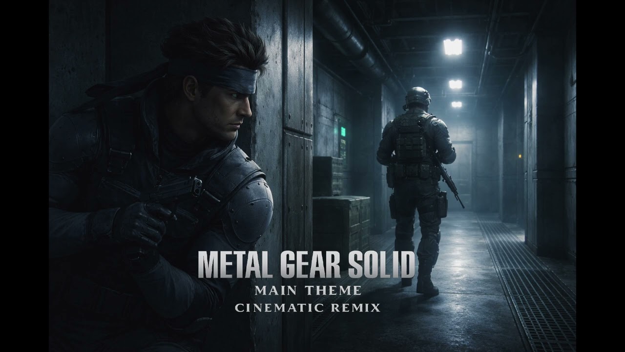 Metal Gear Solid Main Theme - Cinematic Remix