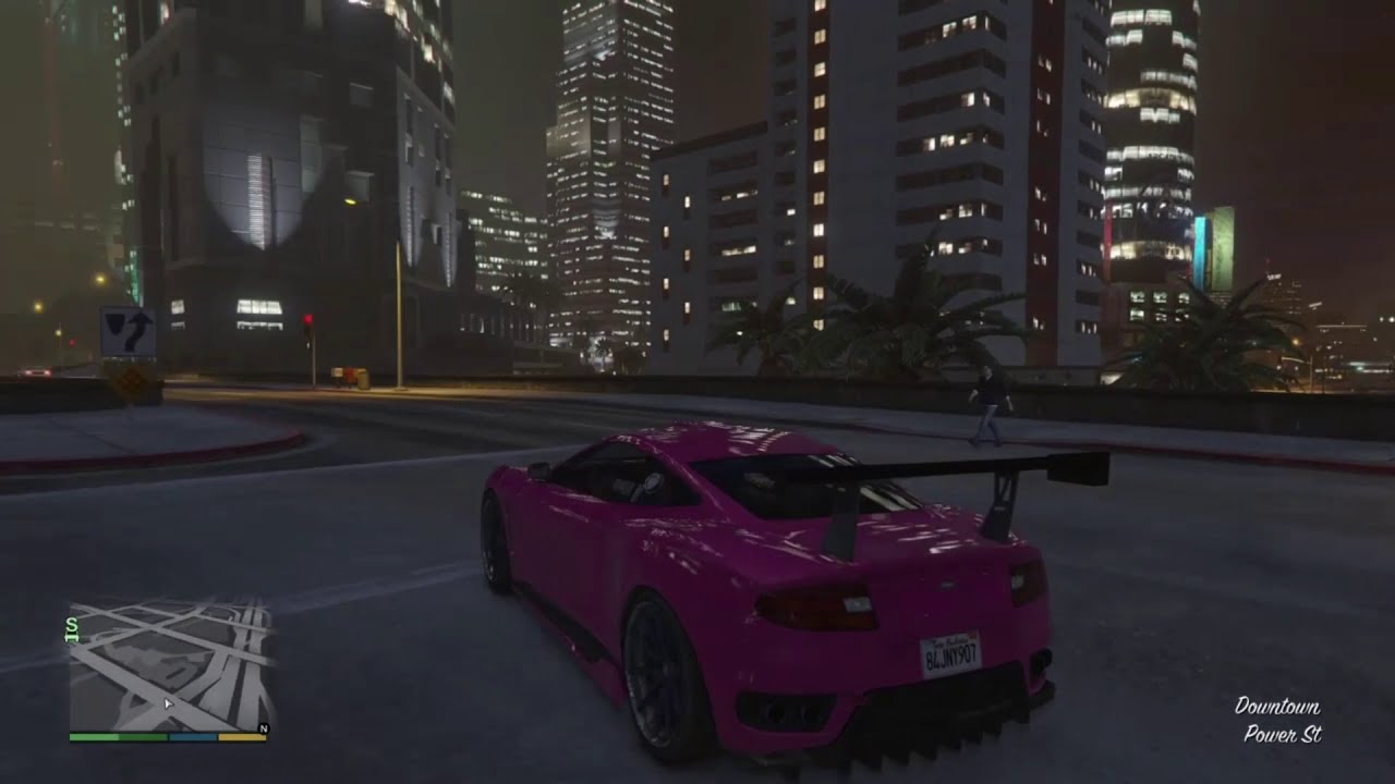 Grand Theft Auto 5 Free Roam Gameplay in PS4 Slim #2