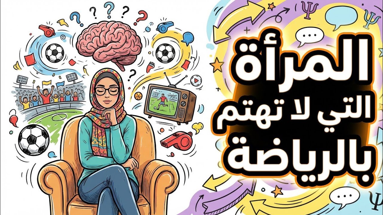 سيكلوجية المرأة التي لا تهتم بالرياضة ‼️