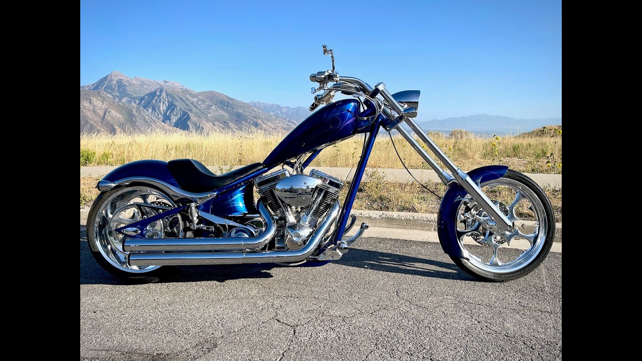 FOR SALE 2007 BIG DOG K9 K-9 SOFTAIL CHOPPER MOTORCYCLE 13,289 MILES - $16,789 LIKE HARLEY-DAVIDSON!