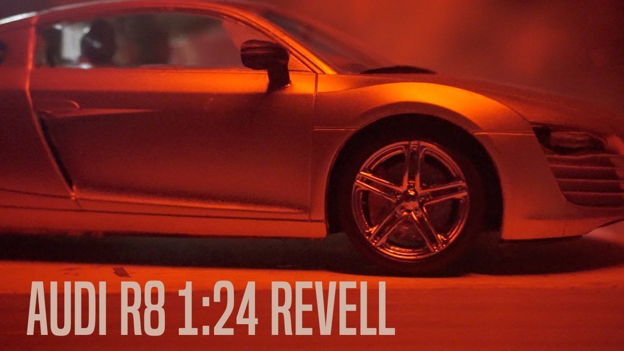 Building Audi R8 1/24 Revell Step by Step