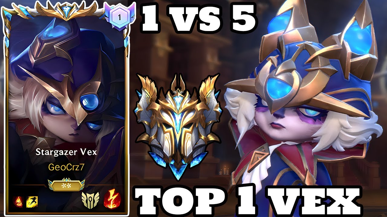 Wild Rift Vex - Top 1 Vex Gameplay Rank Sovereign