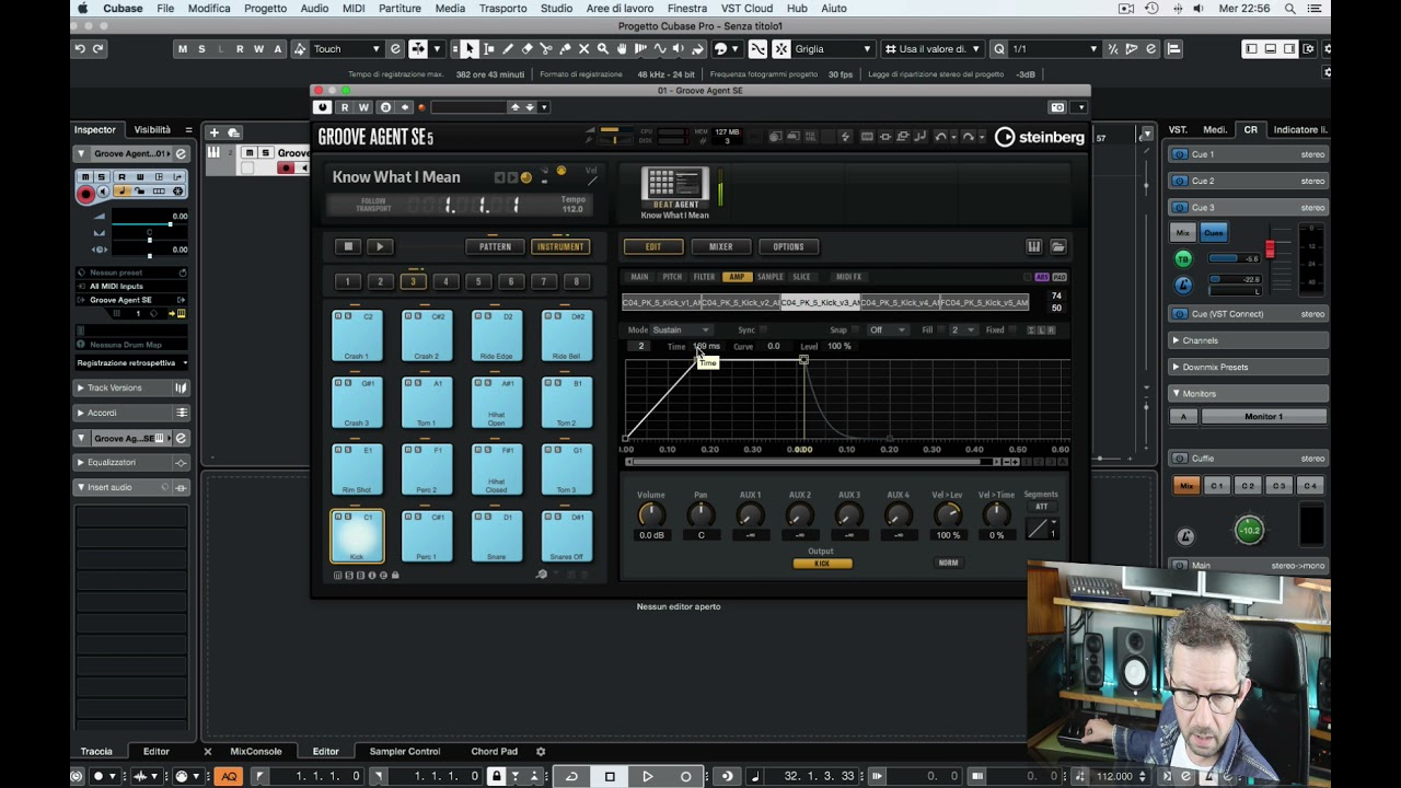 Groove Agent di Cubase, come funziona e come utilizzarlo al meglio