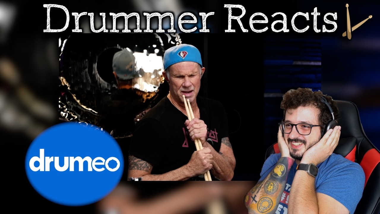 Drummer Reacts to Chad Smith Playing Dua Lipa 