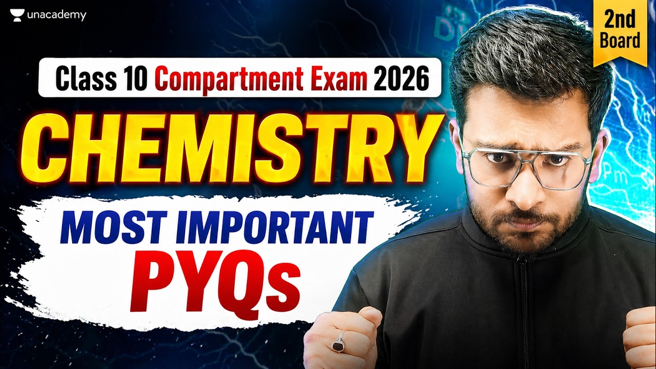 Class 10 Science Compartment Exam 2026🚨| Most Asked PYQs for 2nd Board Exam | Satish Sir
