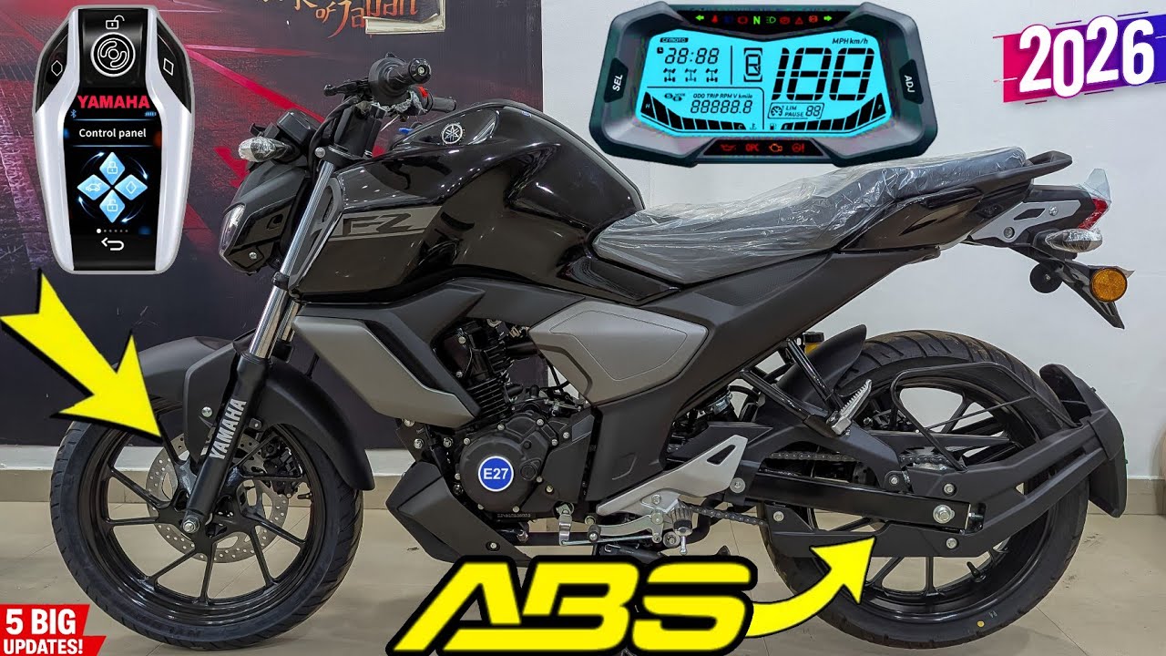 2026 Yamaha FZ Dual Channel ABS BS7 Engine New Launched 😱❓| Review | Price, Specs, Features, Update 