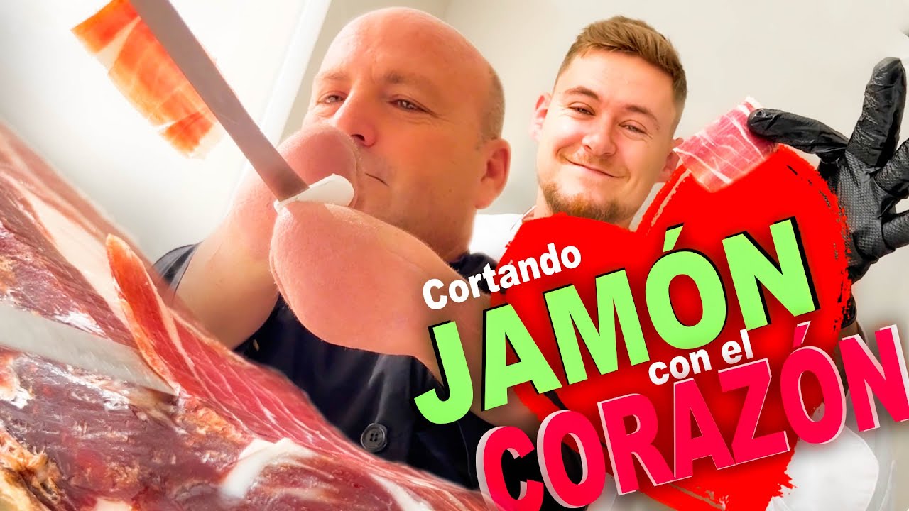 Cortando JAMÓN con el CORAZÓN
