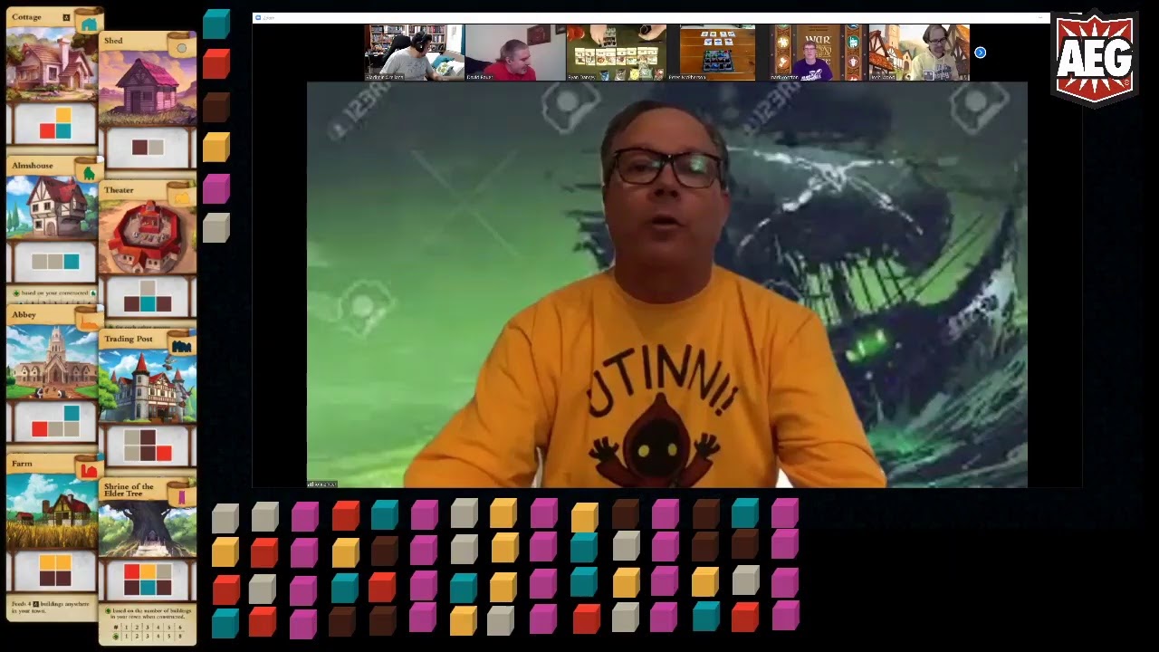 Play Tiny Towns Live with the AEG Team