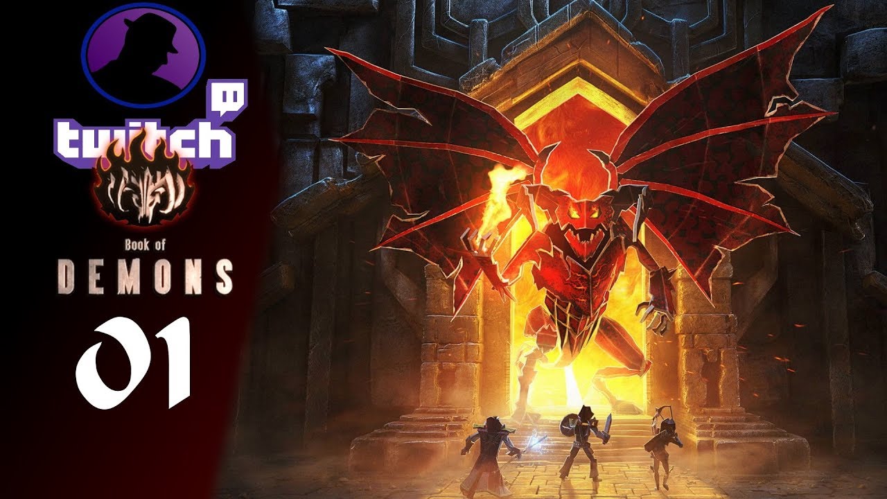 Let's Play Book Of Demons - (From Twitch) - Part 1 - Stay And Listen For A While!
