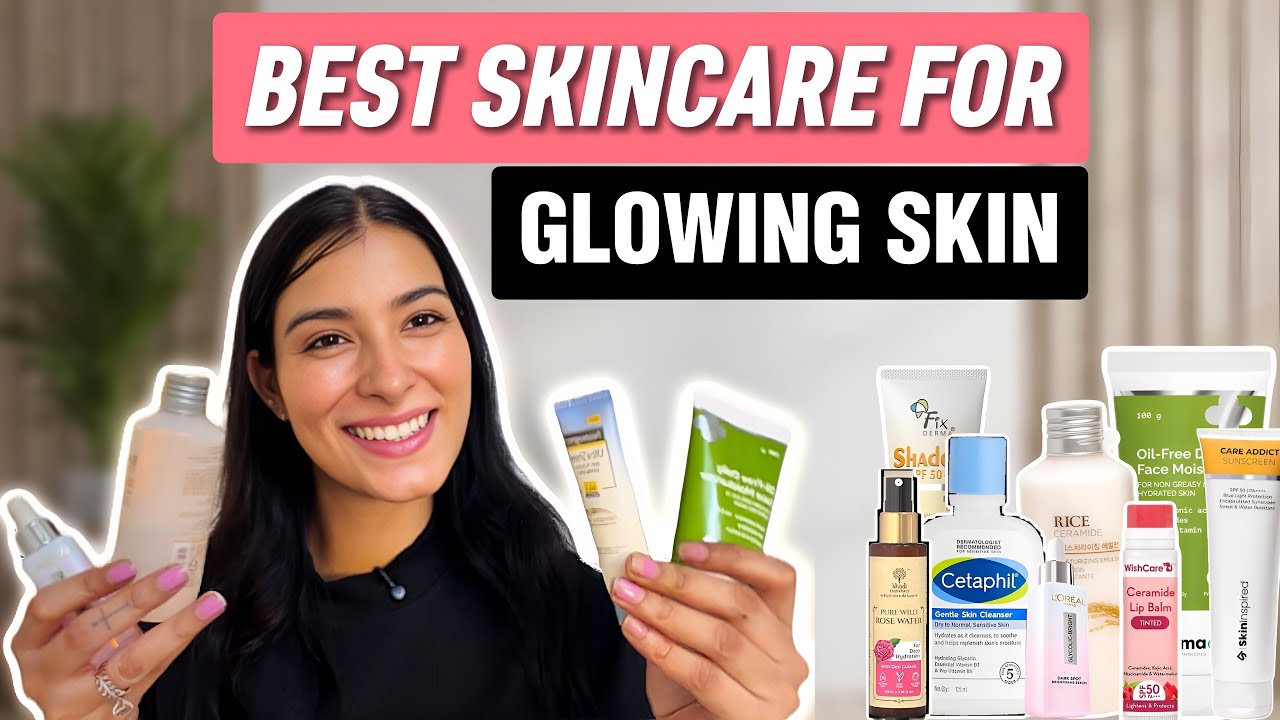 Best Skincare for Clear & Glowing Skin 🌸 Every Girl must know