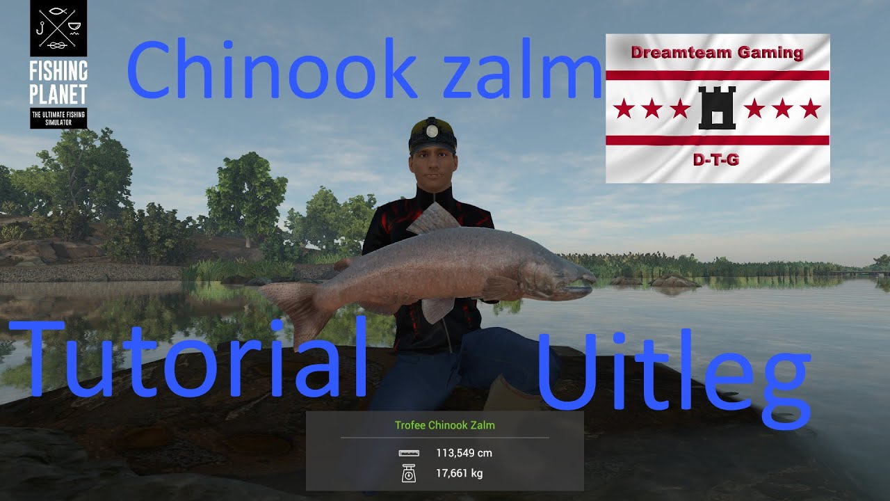Fishing Planet - California San Joaquin Delta Hoe vang ik de Chinook Zalm  ? Uitleg Video Nederlands