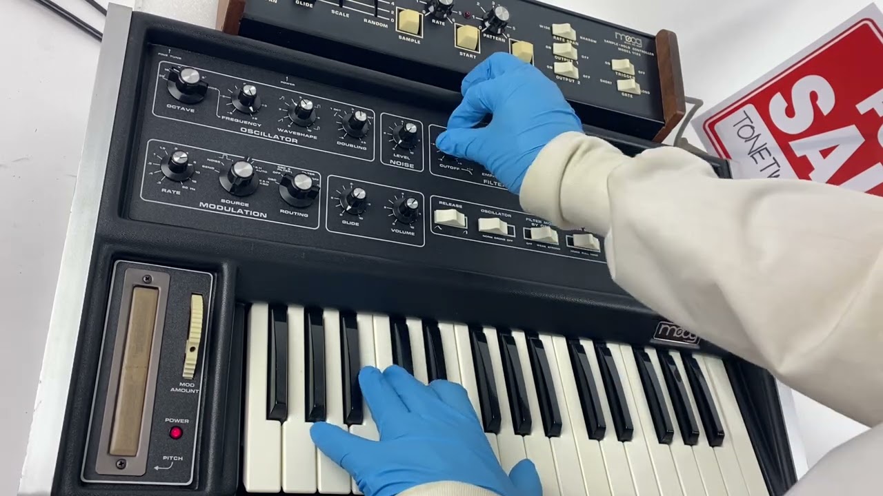 Vintage Moog Micromoog Synthesizer For Sale Professionally Refurbished and Better Than The Rest