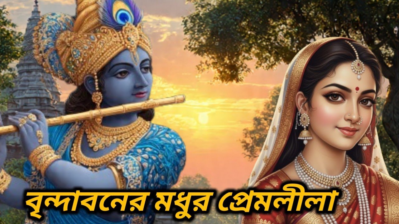 #বৃন্দাবনের নিধুবনে রাধা-কৃষ্ণের গোপন প্রেমলীলা | #Radha Krishna Love Story#purankatha 