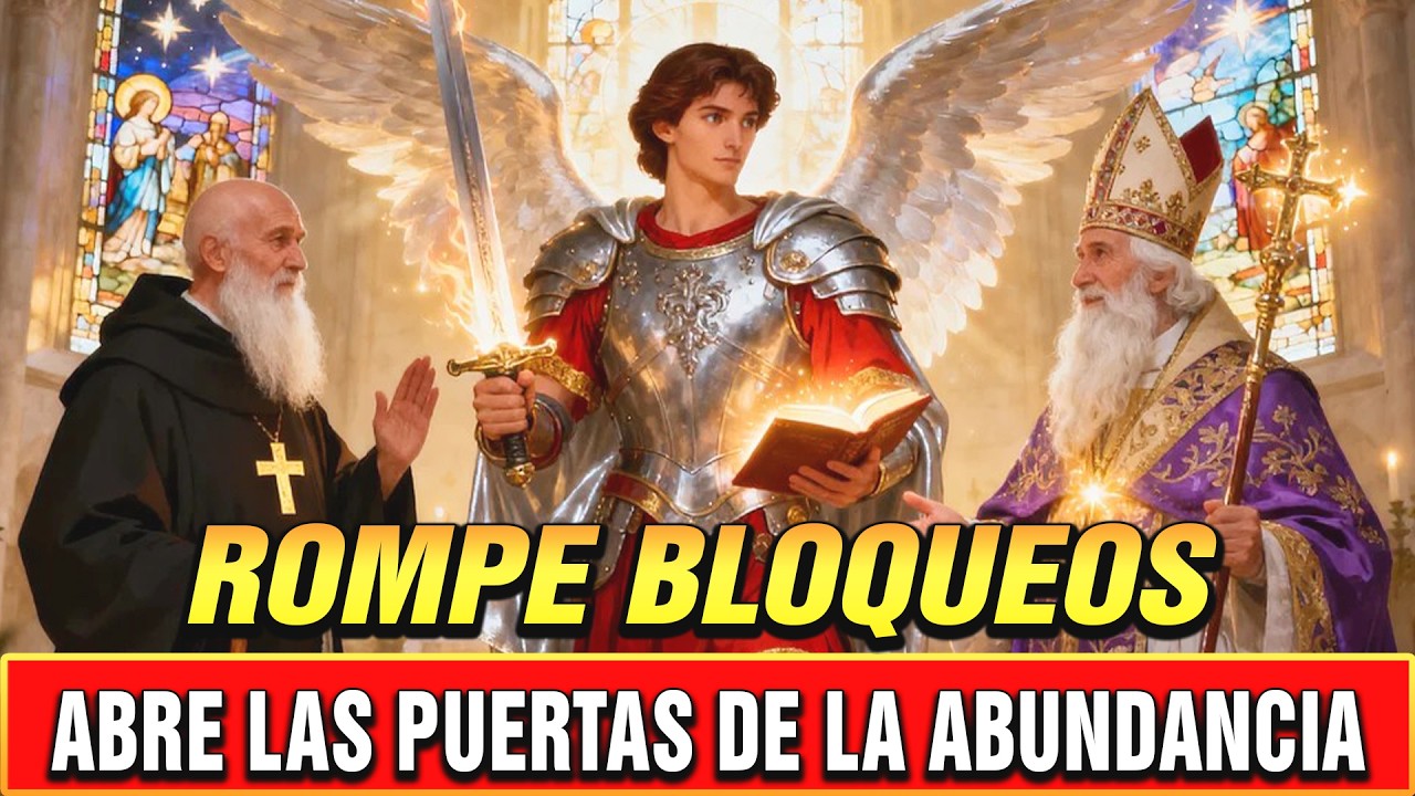 🔴San Benito, San Miguel y San Cipriano: ORACIÓN DE SELLADO para que Ningún Mal Entre en Tu Casa 🏠