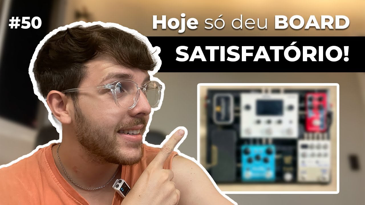 REACT #50 - Hoje só deu PEDALBOARD satisfatório! | Esse clone é IGUAL ao pedal ORIGINAL