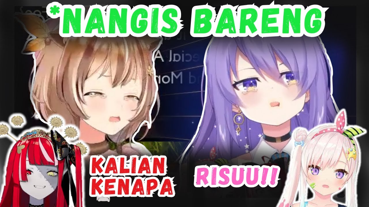 Duo Kocak MOONA dan RISU Drama Nangis Bareng Ketika DC dari OLLIE IOFI wkwk