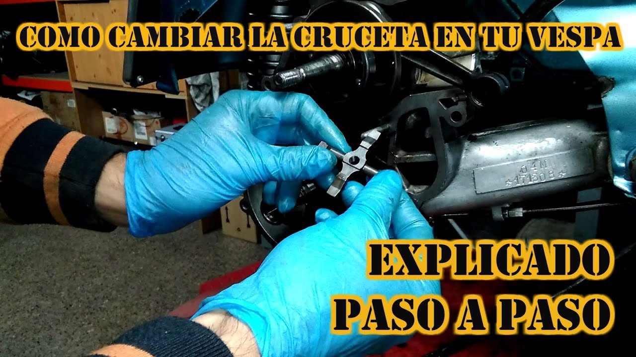 Cambio cruceta Vespa - Mecánica de la Vespa #3