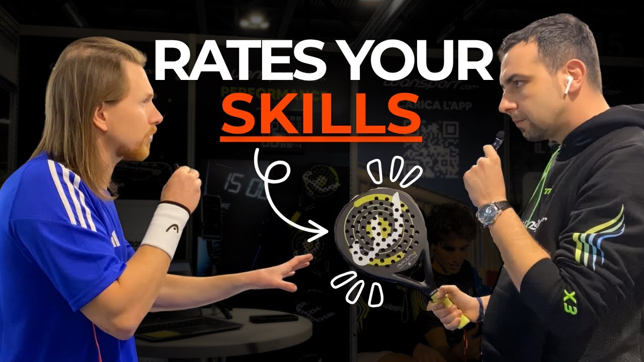 All in ONE Padel App that Rates your SKILLS with a Smart Racket