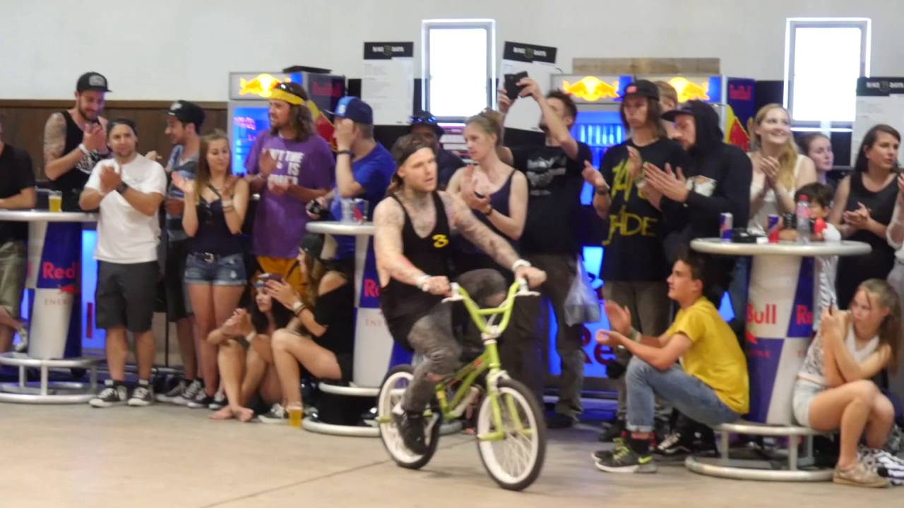 Dominik Nekolny at Flatland Bmx Pro Bike Days 2016 Final Solothurn