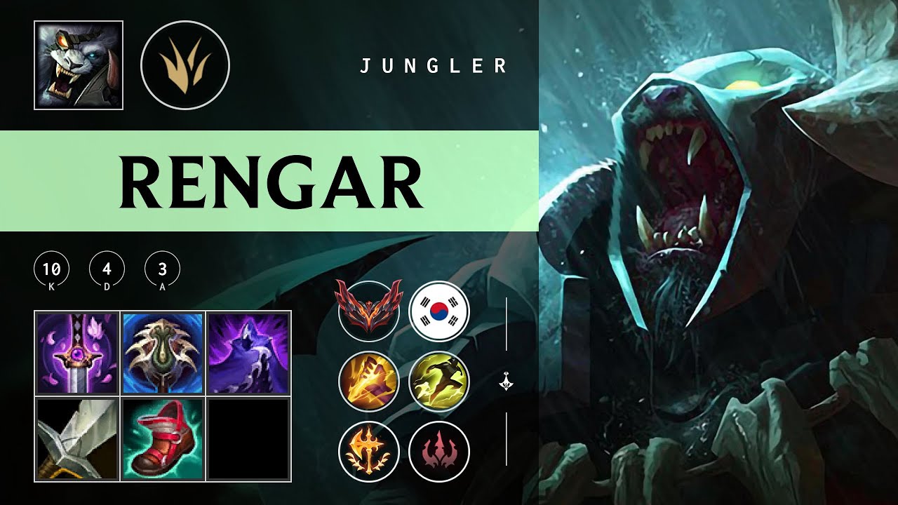 Rengar Jungle vs Talon - KR Grandmaster Patch 25.24