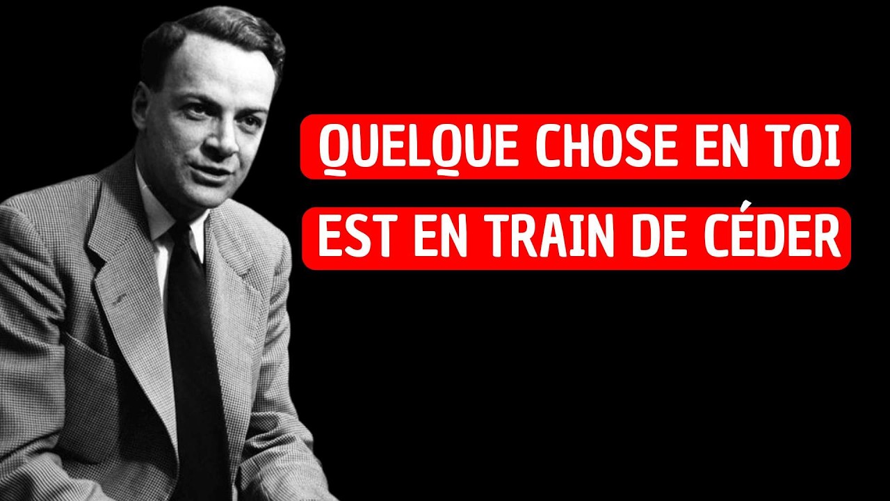 Envie de passer la journée ALLONGÉ  Richard Feynman révèle la VÉRITÉ BRUTALE que personne ne dit