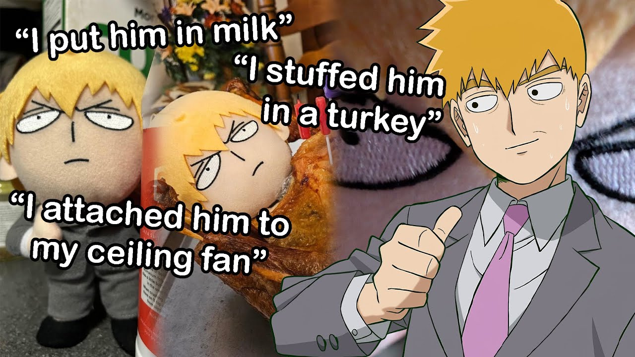 Reigen VA читает обзоры плюшевых игрушек Reigen
