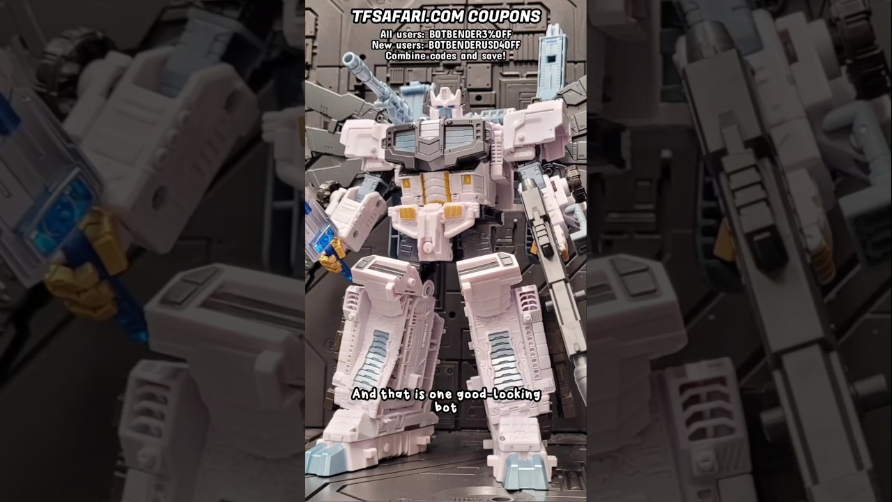 Quick Review: Let's review the DNA upgrade kit for Nova Prime (bot and alt modes)