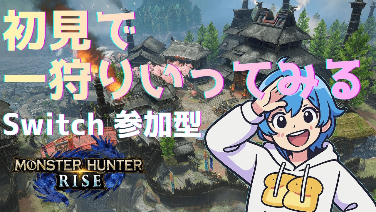 初見モンハンライズ【参加型の可能性】