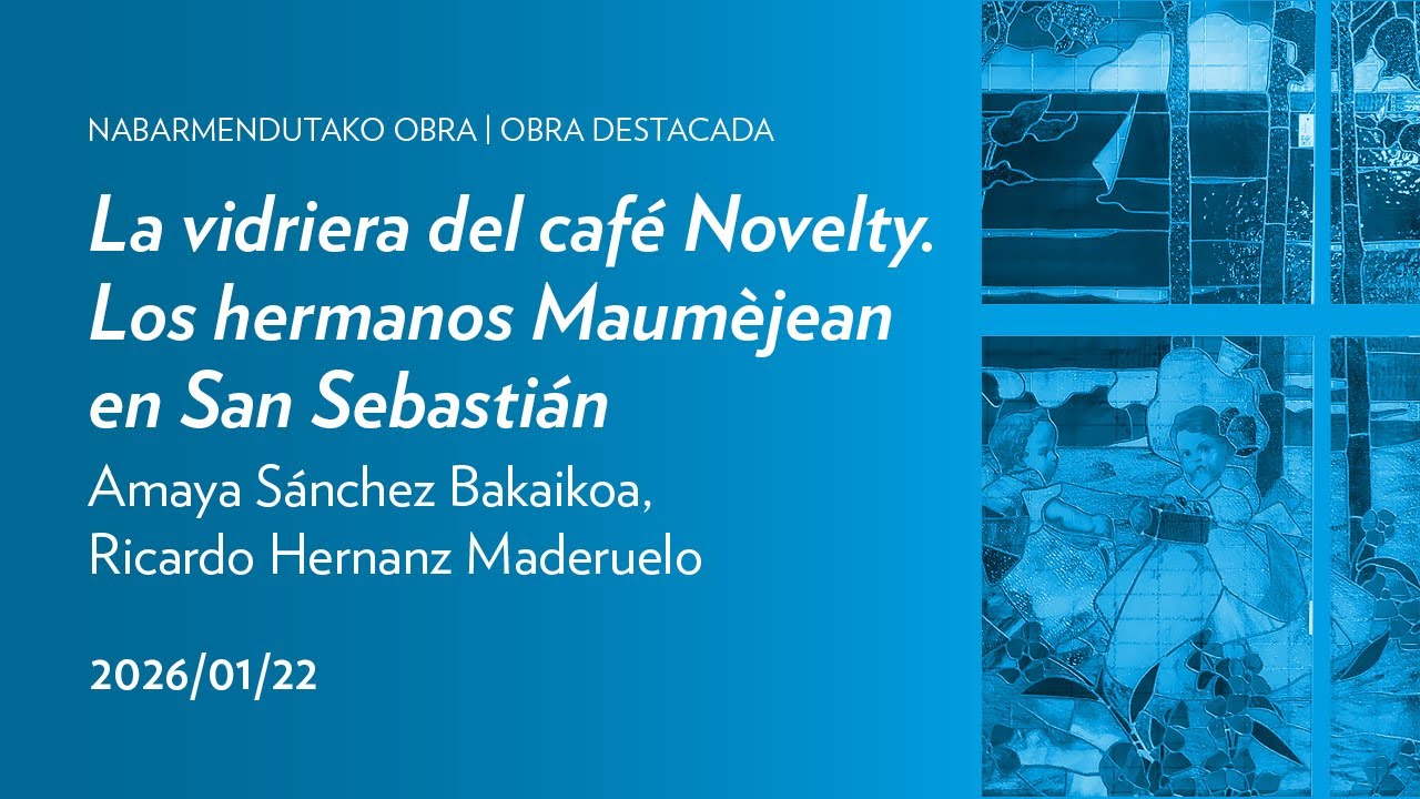 La vidriera del café Novelty; Amaya Sánchez , Ricardo Hernanz | Obra destacada | San Telmo Museoa
