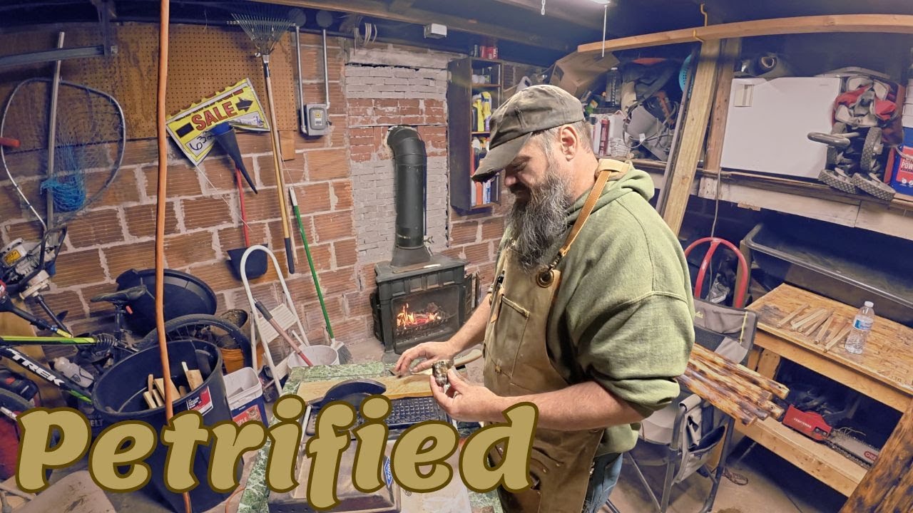 The Petrified Wood Cutting Adventure! !