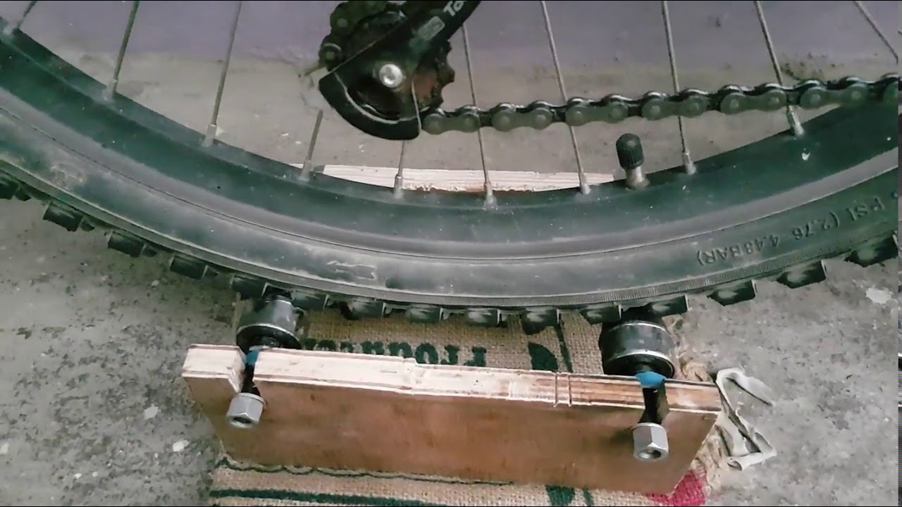 Home made Roller for indoor cycling