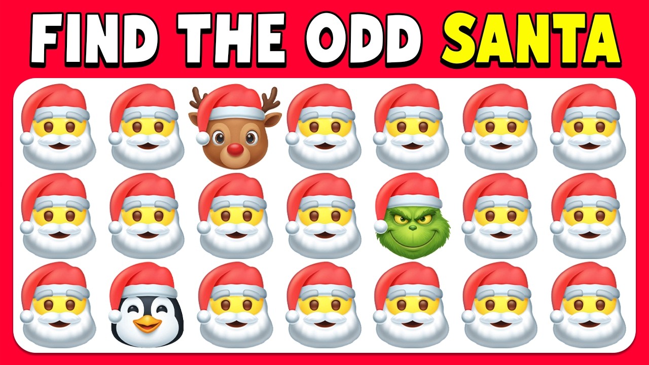 Ultimate Christmas Quiz 🎅🎄 Find The Odd One Out 👀 Choose Your Gift 🎁 Spot The Difference ✨