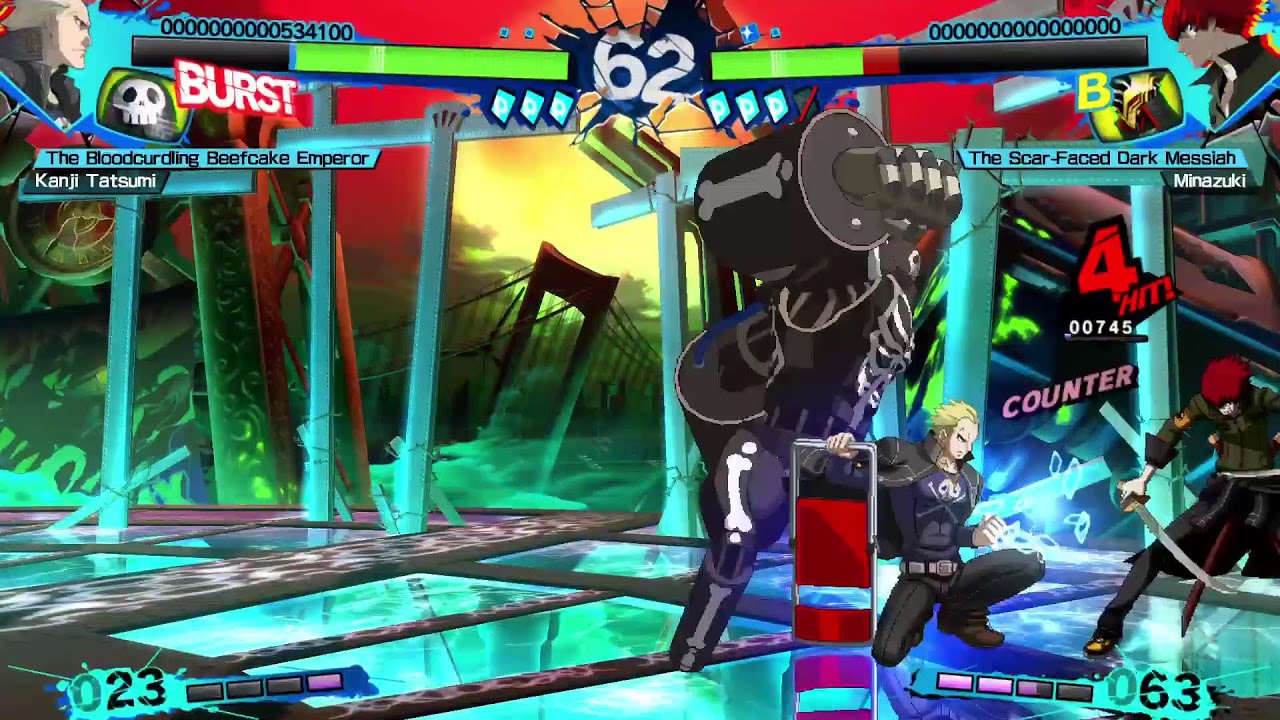 Jamari Plays Persona 4 arena Ultimax