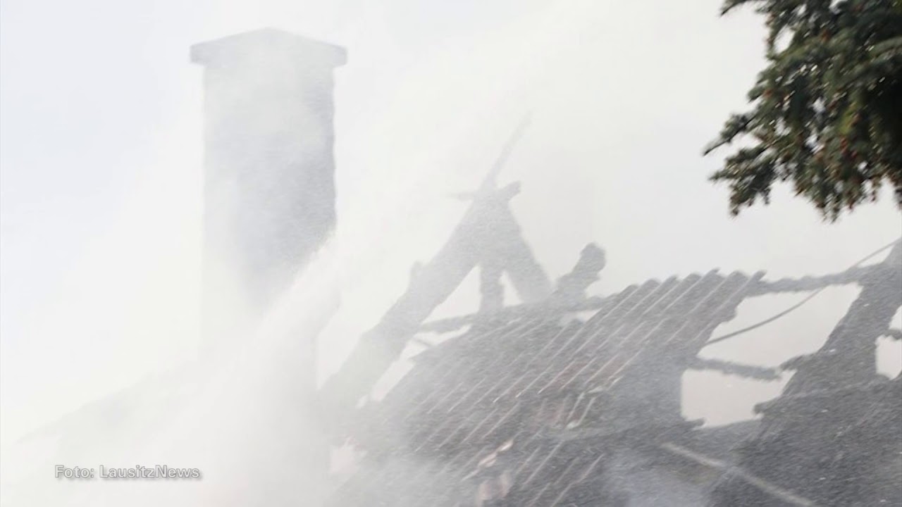 Großpostwitz: Verheerendes Feuer - LAUSITZWELLE