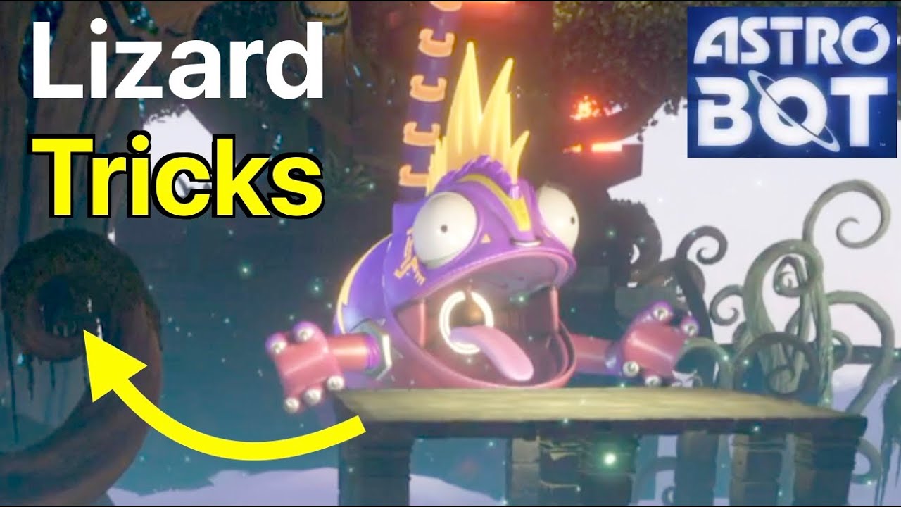 Astro Bot: Lizard Tricks (Escape Mecha Leon)