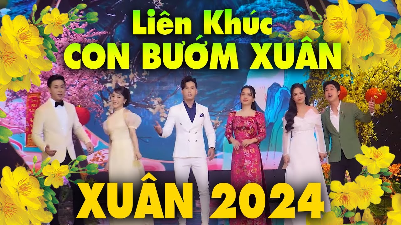 Liên Khúc CON BƯỚM XUÂN - Huỳnh Thật, Hồ Phương Liên, Thanh Vinh, Ngọc Diệu, Hoàng Hải, Bằng Chương