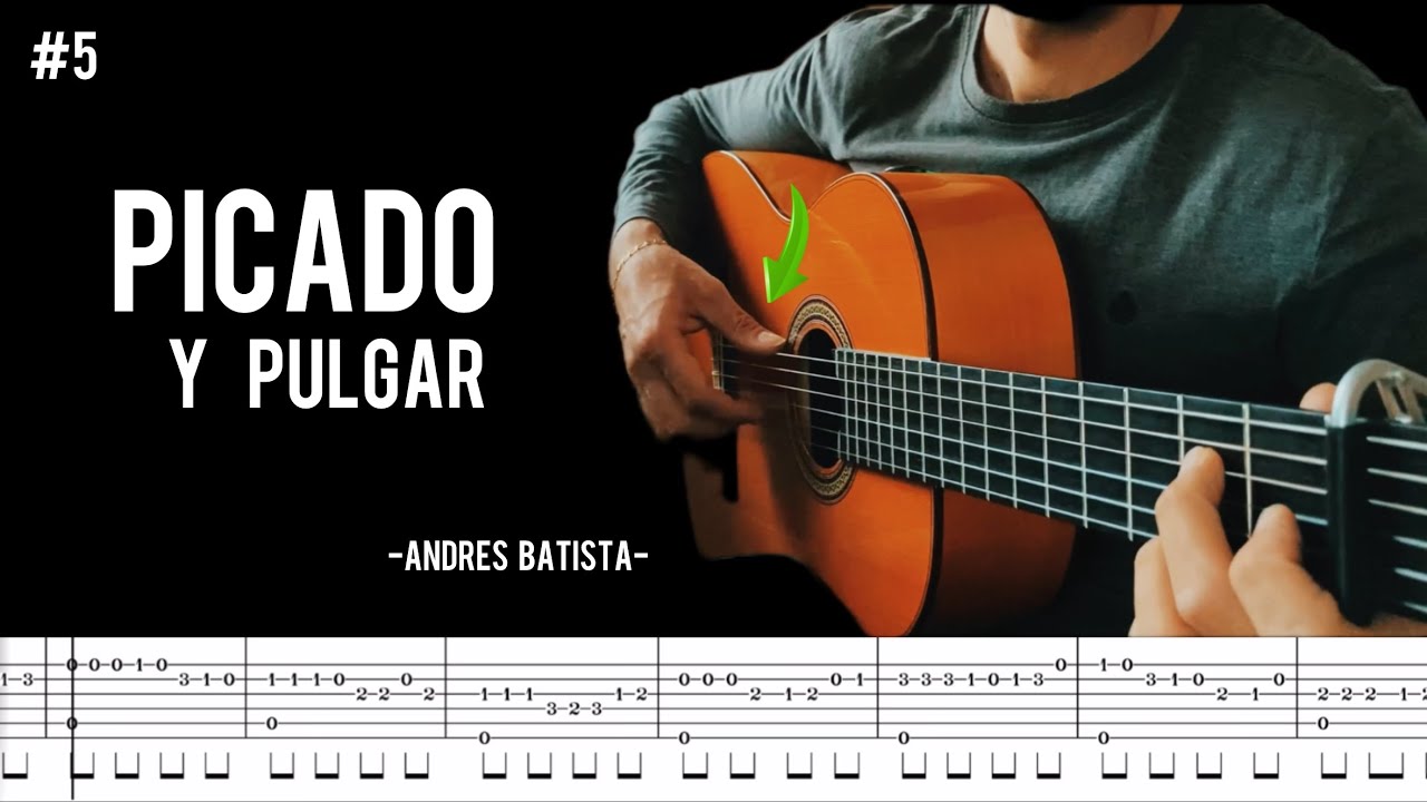 🏋️TÉCNICA🏋️ #5 PICADO y PULGAR - ¿ESTUDIAMOS JUNTOS GUITARRA FLAMENCA?