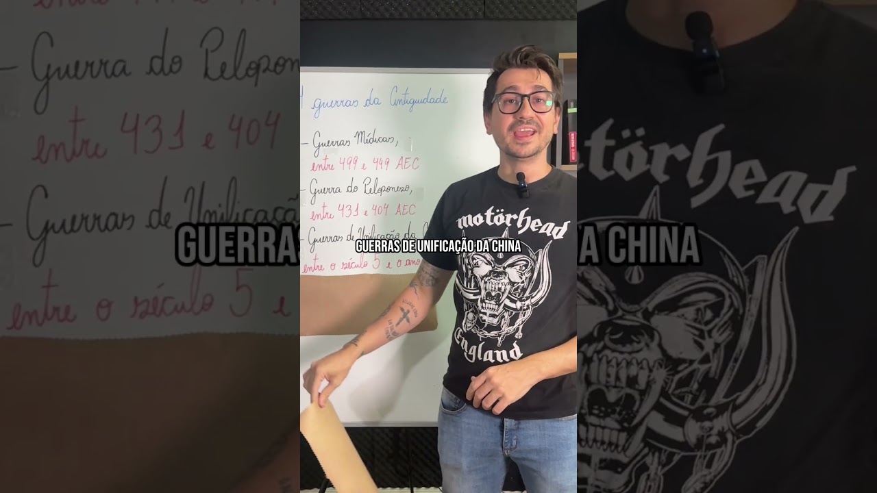 5 GUERRAS DA ANTIGUIDADE