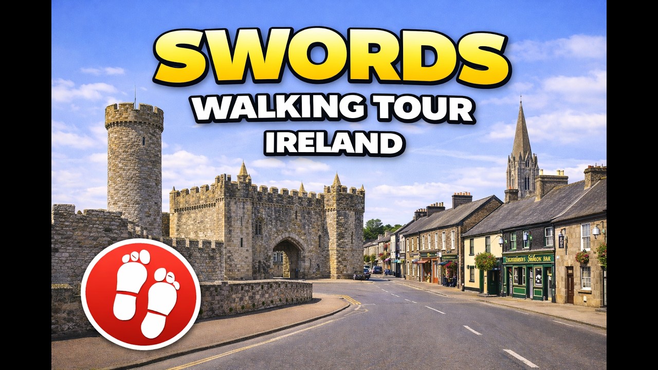 Swords &ndash; the Town Beneath the Castle #gimbalwalkwithme