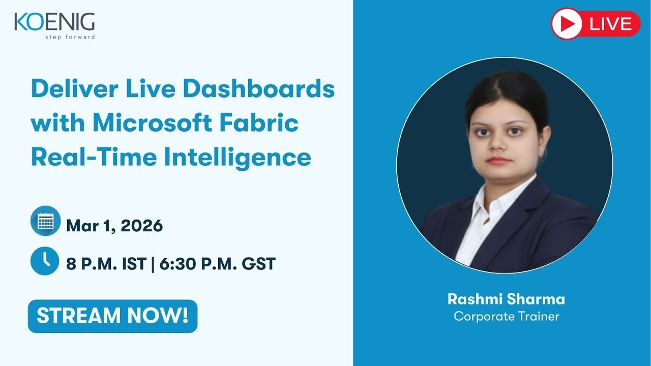 Deliver Live Dashboards with Microsoft Fabric Real-Time Intelligence