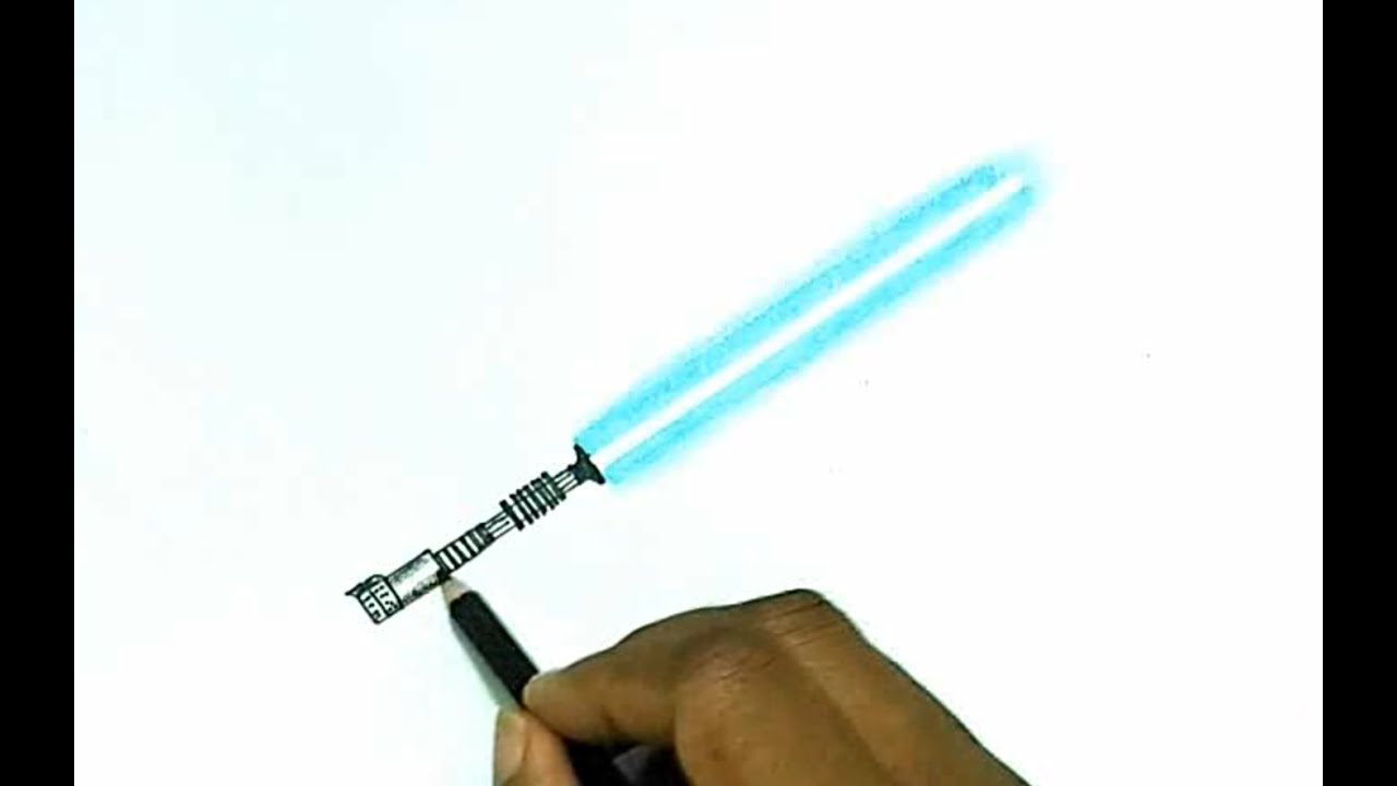 How to Draw a Lightsaber