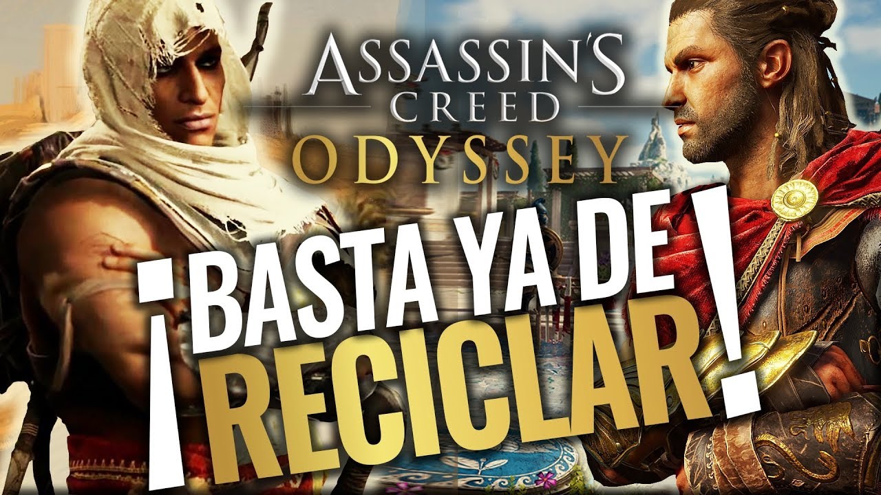 Assassin's Creed Odyssey | ¡ES UN JUEGO RECICLADO! Comparación con ORIGINS y sus PROBLEMAS-EVOLUCIÓN