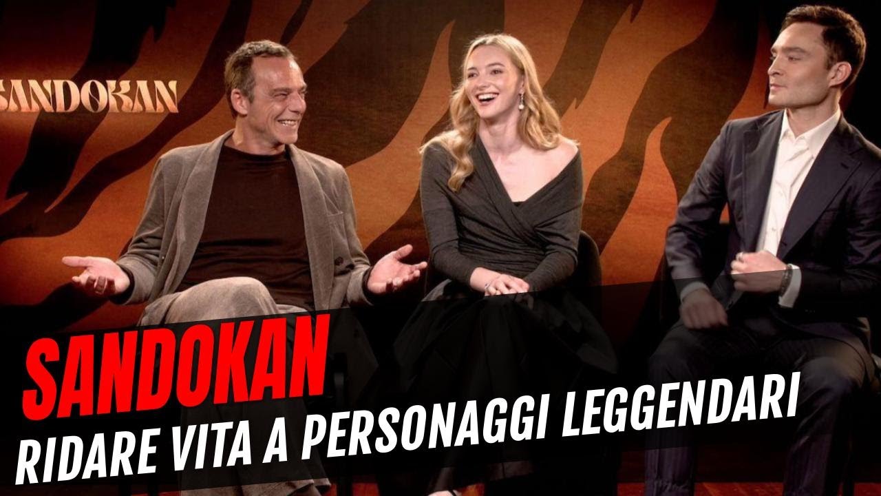 SANDOKAN: Ed Westwick, Preziosi e Bloor e la sfida del ridare vita a personaggi leggendari