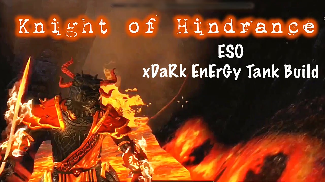 ESO PVE/PVP Zerg Tank- Knight of Hindrance Build- Area of Effect